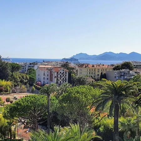 Sea View Penthouse With Terrace Lägenhet Cannes